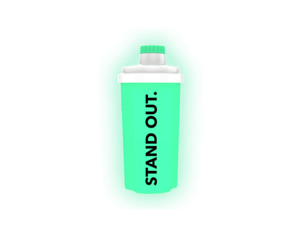 shaker nano glow in the dark 500ml