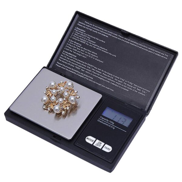 Elektroninės kišeninės svarstyklės CIAOBOSI TX-9278 – 500 g x 0.1 g