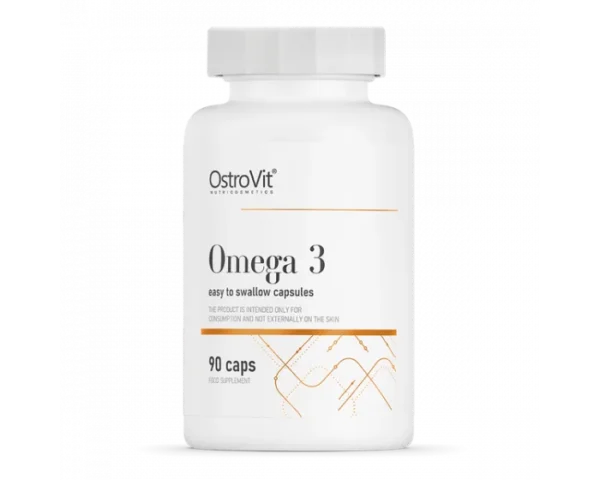 OstroVit Omega 3 Easy to Swallow 90 caps kaina
